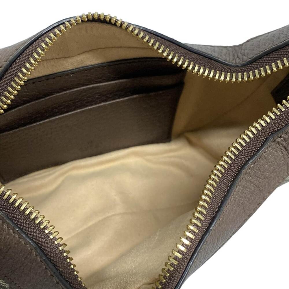Gucci Ophidia GG Mini Bag Handbag 658551 Beige Ebony Dark Brown PVC Leather - Picture 7 of 15